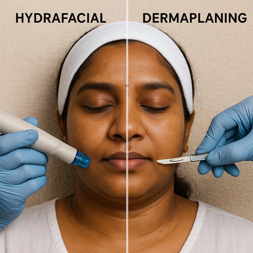 HydraFacial vs Dermaplaning: Which Is Better for Skin?