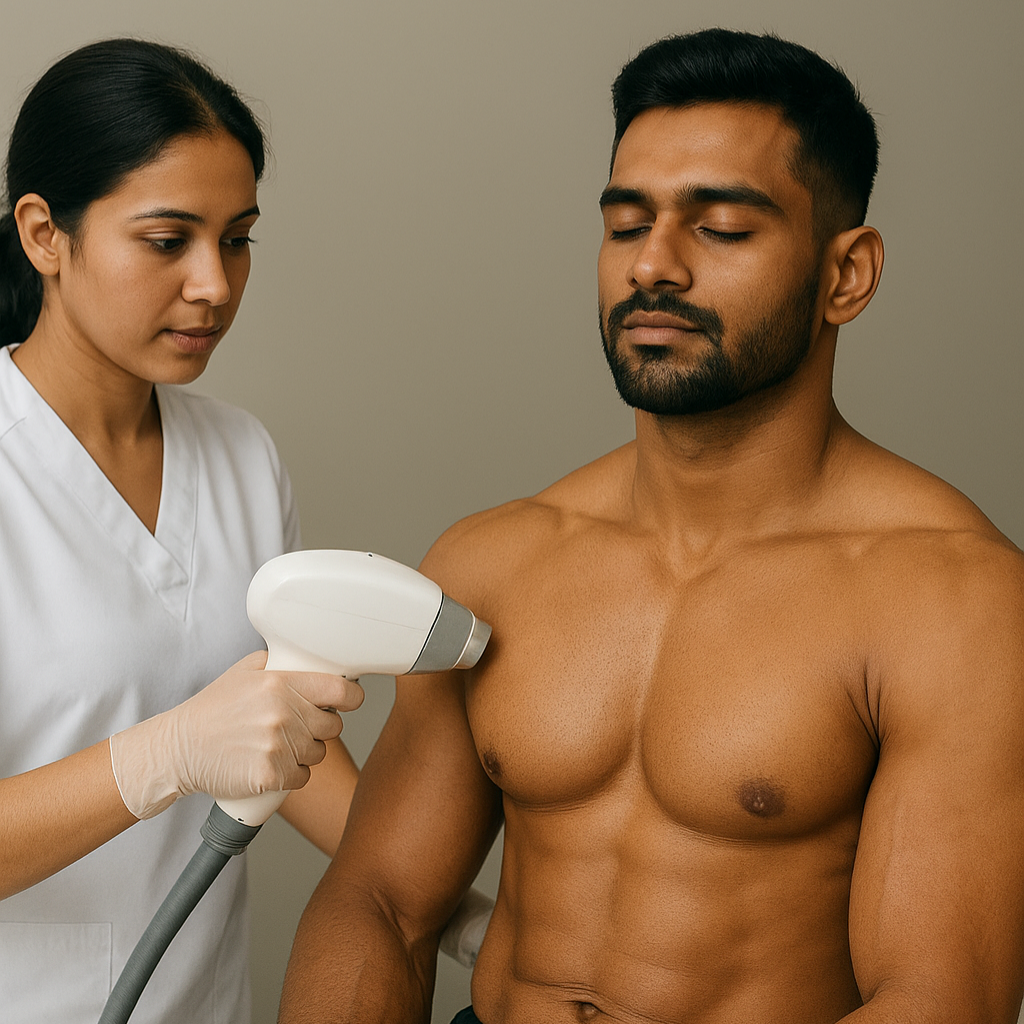 Laser Hair Removal for Athletes and Bodybuilders